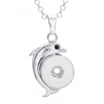 sublimation button necklaces pendants necklace pendant