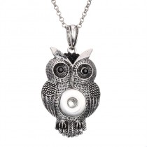 sublimation  button owl necklaces pendants  necklace pendant