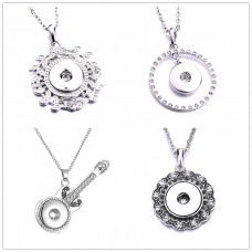 sublimation button necklaces pendants necklace pendant