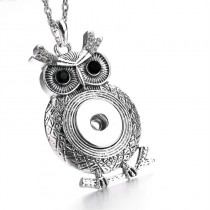 sublimation  button owl necklaces pendants  necklace pendant