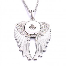 sublimation wings wing button necklaces pendants necklace pendant