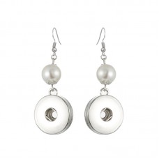  sublimation button dangle earrings drop earring jewelry