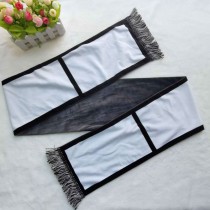 sublimation blank scarf  for 6 panel  for kid size:about 12*97cm