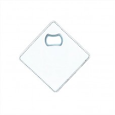  sublimation blank metal  bottle opener coaster