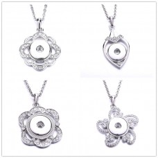 sublimation button necklaces pendants necklace pendant