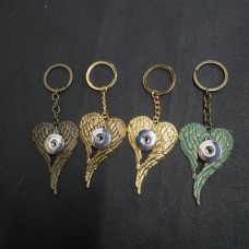 sublimation button blank wings keychains key ring