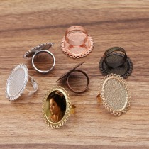  sublimation blank ring rings jewelry can Adjustable 05079