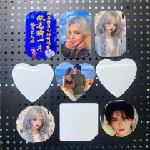 sublimation blank big size aluminum fridge magnet