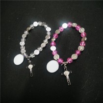 printing size:18MM sublimation blank  cross bracelet bracelets  bangle