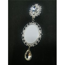 sublimation brooches pins- big oval 30*40MM