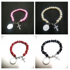printing size:18MM sublimation blank  cross bracelet bracelets  bangle